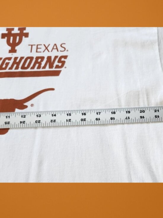 $$$EASTER SALE 2/$30 University of Texas Longhorns T-Shirt XL White NCAA Jerzees - Picture 6 of 7
